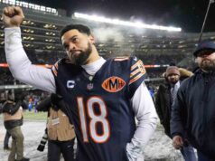 Bears QB Caleb Williams aparece na capa de Madden 27