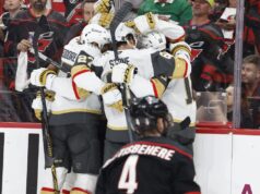 Golden Knights derrotam furacões no jogo 1 da ultimate da Stanley Cup