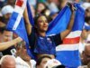 Os influenciadores do Instagram da Copa do Mundo Europeia podem ficar depois de apostar no azul, Caitlin atacou e uma grelha!