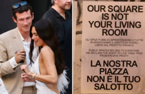 Dua Lipa ‘doa £ 5.000 para moradores de Palermo’ após native do casamento grafitado por manifestantes furiosos
