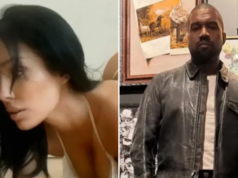 Bianca Censori posa em sua foto mais ousada para o aniversário de Kanye West