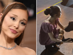 Ariana Grande responde após postar acidentalmente foto do seio inteiro