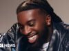 Stormzy entre as estrelas lembrando o vencedor do Grammy morto