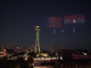 Egito e Bélgica empataram, mas drones conquistam vitória na Copa do Mundo sobre Seattle com placar iluminado