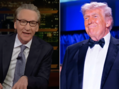 Invoice Maher admite que gosta de ver Trump ser combativo com jornalistas em entrevistas tensas
