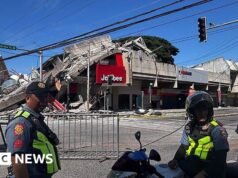 Pelo menos 32 mortos após grande terremoto atingir o sul das Filipinas