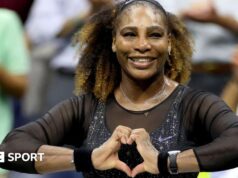 Williams, 44, retornará à ação nas duplas do Queen