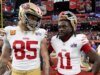 George Kittle deseja ‘sorte’ a quem negocia com Brandon Aiyuk enquanto o 49ers tenta deixar de receber