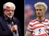 George Lucas foi visto na abertura da Copa do Mundo da USMNT, onde o jogador apelidado de ‘Jedi’ ajudou a vencer por 4 a 1
