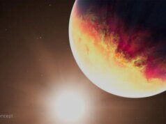 O telescópio espacial James Webb da NASA observou um planeta ser totalmente queimado