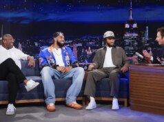 Knicks Jalen Brunson, Karl-Anthony Cities e Mike Brown agradecem aos fãs no The Tonight Present