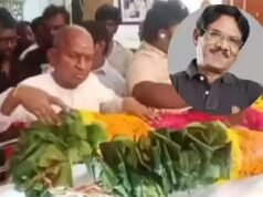 Ilaiyaraaja luta por palavras após a morte de Bharathiraja