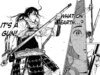 Estou gostando de ‘Issak’ porque parece que ‘Vinland Saga’ e ‘Vagabond’ tiveram um bebê e deram uma arma para ele