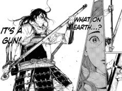 Estou gostando de ‘Issak’ porque parece que ‘Vinland Saga’ e ‘Vagabond’ tiveram um bebê e deram uma arma para ele