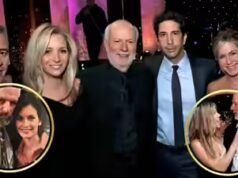 Jennifer Aniston e Courteney Cox homenageiam James Burrows