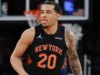 O atacante do Knicks, Jeremy Sochan, não pode perder as finais da NBA depois de jogar pelos dois occasions restantes