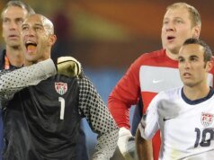 As lendas do futebol americano Landon Donovan e Tim Howard compartilham o quão longe eles acham que o time deste ano pode ir na Copa do Mundo