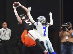 Relatório: Falcons assinam com WR Drake London uma extensão de contrato de US$ 141 milhões por quatro anos