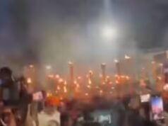 Assistir: Hindus protestam contra a suposta profanação da foto de Lord Ram por grupos islâmicos