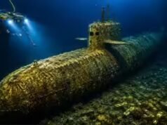 Perdido por 50 anos, o submarino de ouro japonês da Segunda Guerra Mundial foi finalmente encontrado a quase 5 quilômetros de profundidade