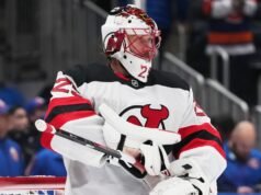 Panteras adquirem o goleiro Jacob Markstrom do Devils