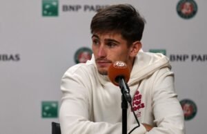 Matteo Arnaldi desiste da semifinal do Aberto da França devido a doença