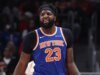 O pivô do Knicks, Mitchell Robinson, parece animado com a ideia de jogar o Jogo 3 na frente do presidente Trump