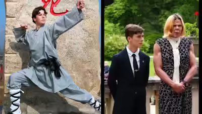 prince-simeon-of-bulgaria-at-his-kung-fu-training-in-china-left-and-with-his-mother-right.jpg
