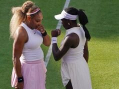Serena Williams retorna com vitórias em duplas no Queen’s Membership com Mboko