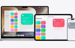 A Apple permitirá que você crie fluxos de trabalho usando IA em seu novo aplicativo Shortcuts