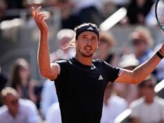 Zverev conquista o título do Aberto da França após vitória dramática em cinco units sobre Cobolli