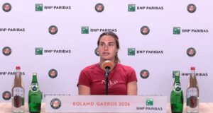 Sabalenka diz que quer ‘largar o tênis’ após derrota chocante