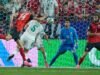Momentos importantes e avalie os jogadores de Jordânia x Argentina, Argélia x Áustria