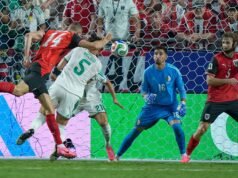 Momentos importantes e avalie os jogadores de Jordânia x Argentina, Argélia x Áustria