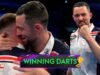 A Inglaterra derrotou a Escócia e garantiu vaga na remaining da Copa do Mundo de Dardos!