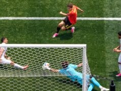 O Irã lidera o grupo com um empate lutando contra a frustrada Bélgica de 10 jogadores
