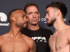 Valenzuela mira em Stevenson após revanche de vingança com De Los Santos