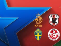 Japão x Suécia, Tunísia x Holanda AO VIVO!