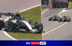 DRAMA atrasado! Antonelli passa Russell para o segundo lugar antes de abandonar a corrida!