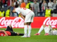 O Irã está a poucos centímetros de uma vitória famosa, mas ainda tem esperança na Copa do Mundo após o empate com o Egito