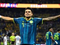 Luis Diaz rouba a cena para a Colômbia na vitória sobre o Uzbequistão