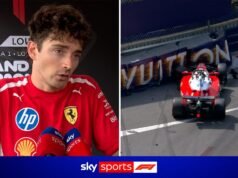 ‘Pareço um idiota’ | Leclerc fala sobre dirigir uma Ferrari ‘quase perigosa’
