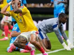 O gol de Munoz foi anulado enquanto a Colômbia tentava abrir o jogo contra a República Democrática do Congo AO VIVO!