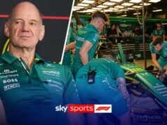 ‘Tem sido um período difícil’ – Newey fala sobre questões de saúde