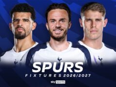 Jogos do Spurs: Brentford fora primeiro com NLD parte de um remaining de temporada difícil