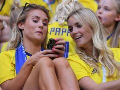 A esposa do zagueiro sueco da Copa do Mundo montou em um touro mecânico, Eleonora Incardona faz check-in e biscoitos de cachorro-quente?