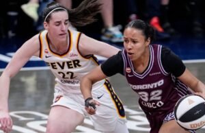 Tempo cai para Fever pela terceira derrota consecutiva, perde Brittney Sykes devido a lesão