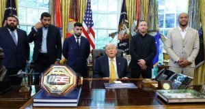 Capehart e Brooks zombam da noite de luta do UFC na Casa Branca como ‘degradante’, dizem que os EUA estão ‘em declínio cultural’