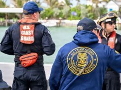 Novo vídeo mostra a caça da Guarda Costeira nas Bahamas enquanto a equipe mergulha no exame forense do bote Lynette Hooker apreendido