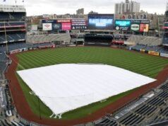 Jogo Yankees-Purple Sox adiado devido ao mau tempo